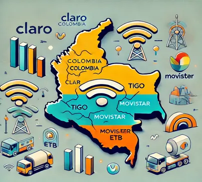 Cobertura de Internet en Colombia